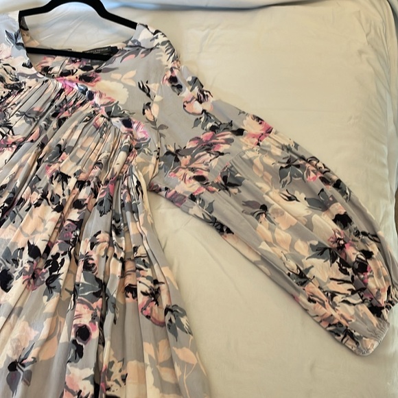 Chelsea & Theodore Women’s Floral Peasant Blouse 3X - Picture 2 of 4